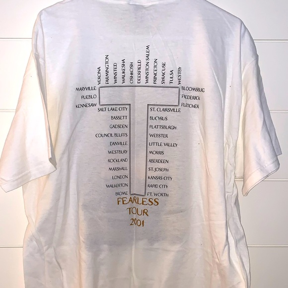 EVC 2001 Terri Clark Vintage Concert Tee - Picture 4 of 4